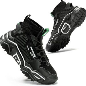 Fashion Shoes for Men High Top Casual Walking Shoes - Size 12.5